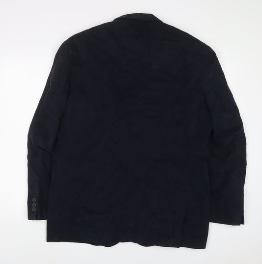 Mens UK Size 42 House of Fraser Regular Blue Suit Jacket