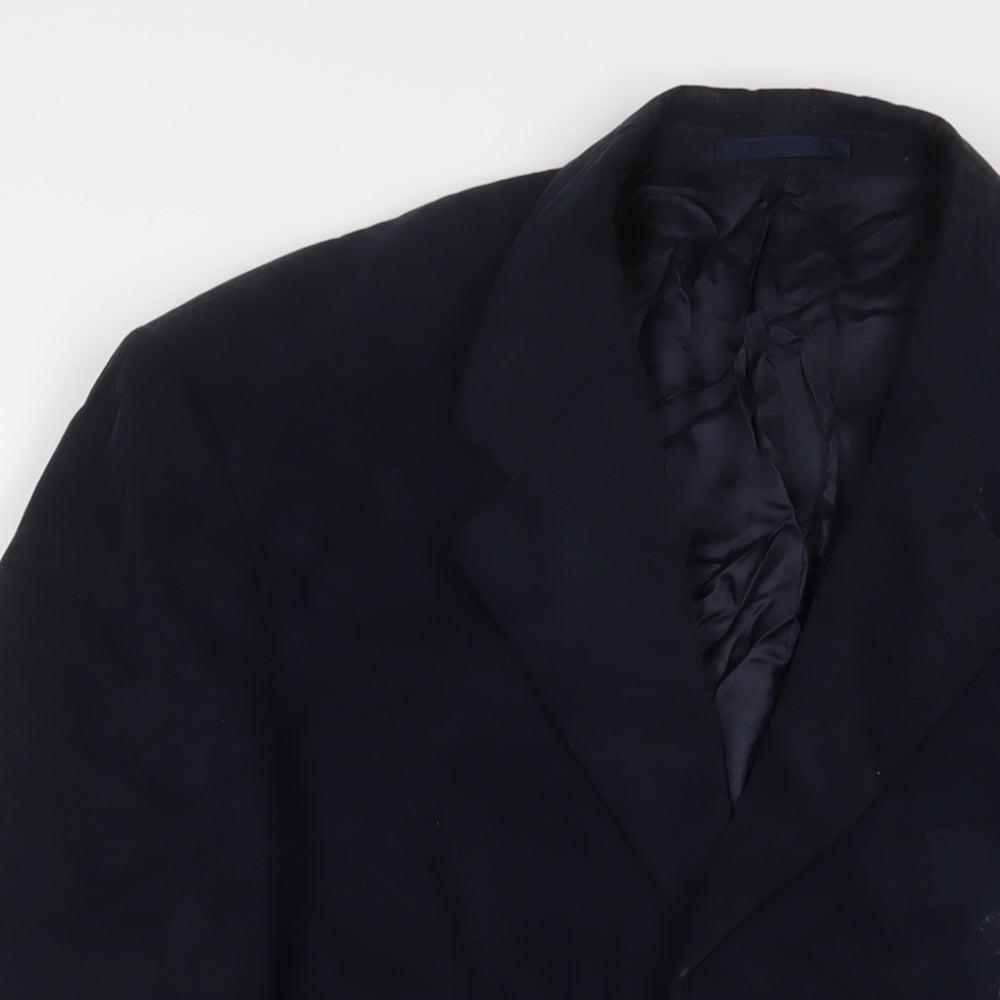 Mens UK Size 42 House of Fraser Regular Blue Suit Jacket