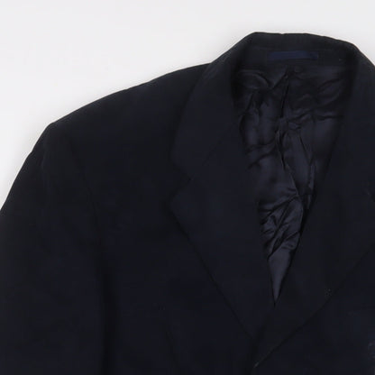 Mens UK Size 42 House of Fraser Regular Blue Suit Jacket