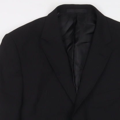 Mens UK Size 42 Marks and Spencer Regular Black Suit Jacket
