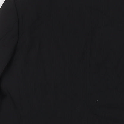 Mens UK Size 42 Marks and Spencer Regular Black Suit Jacket