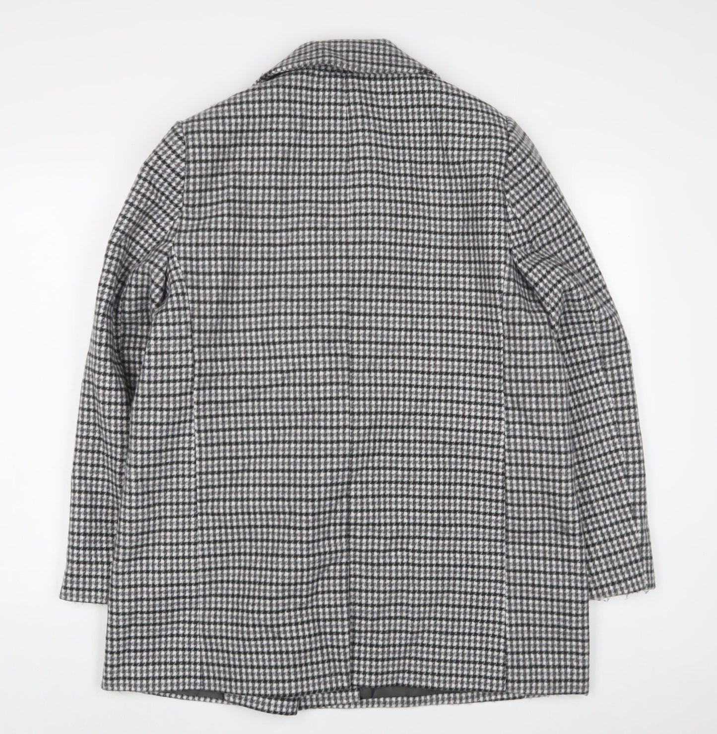 Womens UK Size 16 Marks and Spencer Grey Overcoat