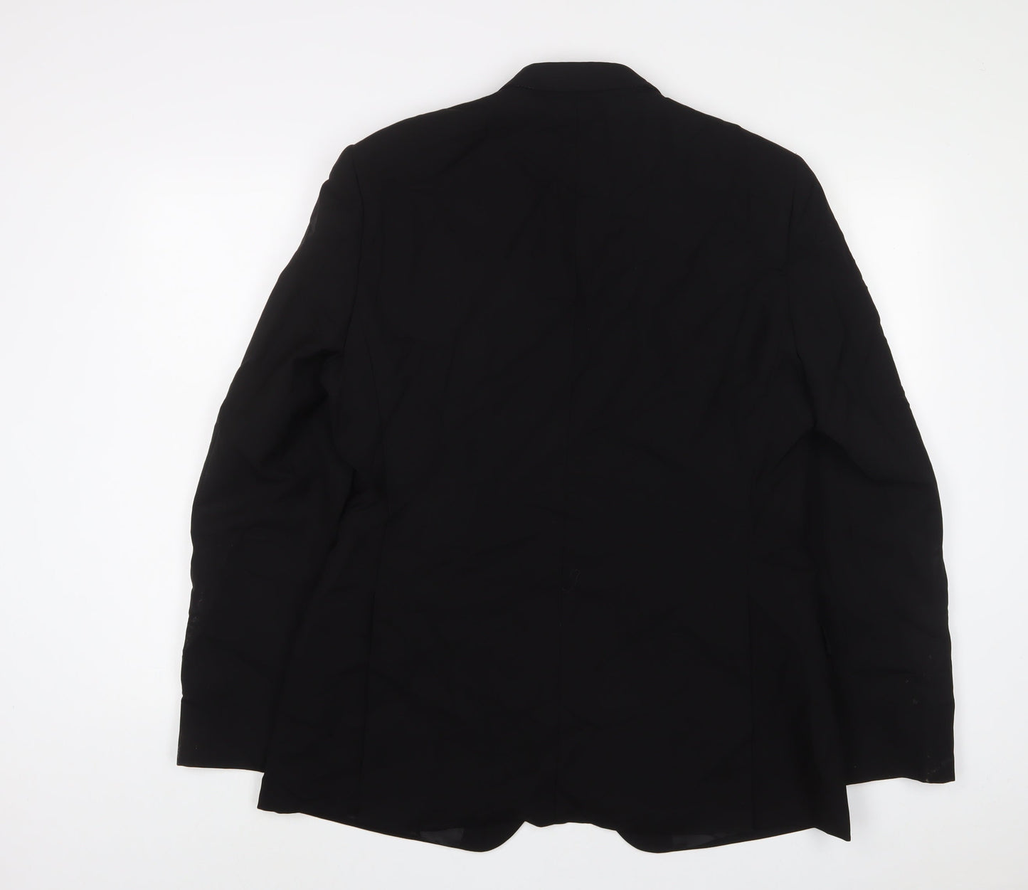 Mens UK Size 42 Kenneth Cole Regular Black Suit Jacket