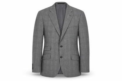 Mens UK Size 40 New & Lingwood Regular Grey Suit Jacket