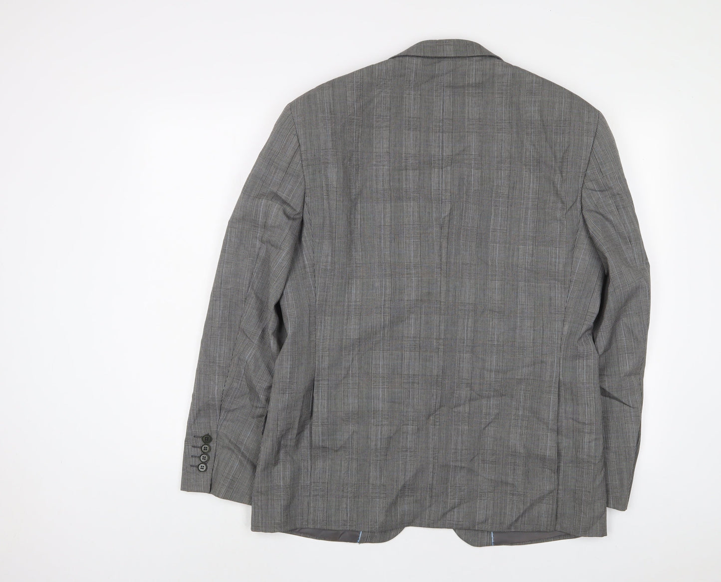 Mens UK Size 40 New & Lingwood Regular Grey Suit Jacket