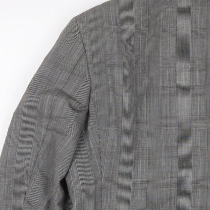 Mens UK Size 40 New & Lingwood Regular Grey Suit Jacket