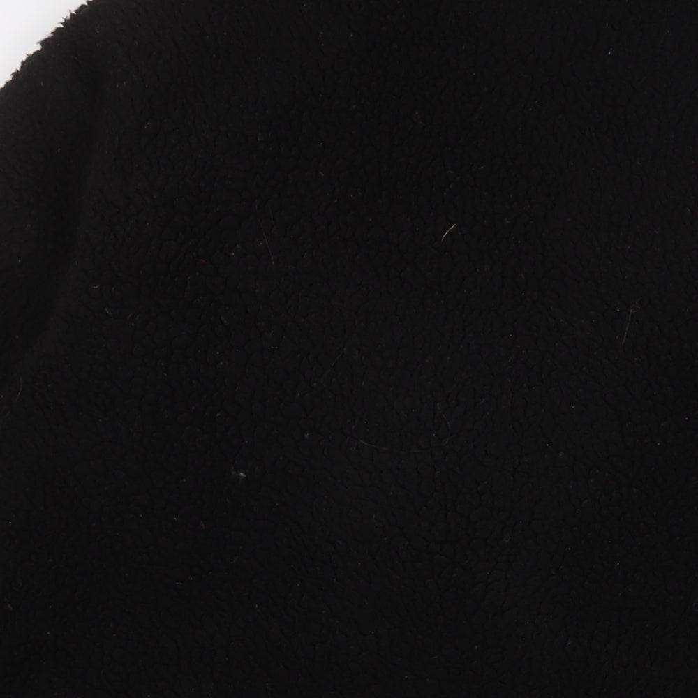 Womens UK Size 18 PRETTYLITTLETHING Black Overcoat