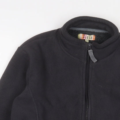 Dixie Womens Grey Jacket Size S Zip - S/M