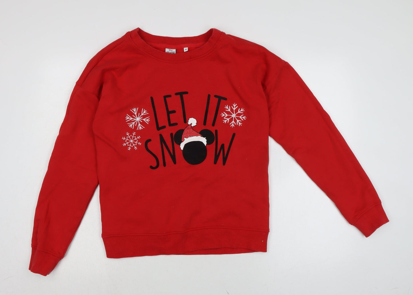 Womens UK Size M NEXT Red Pullover Sweatshirt