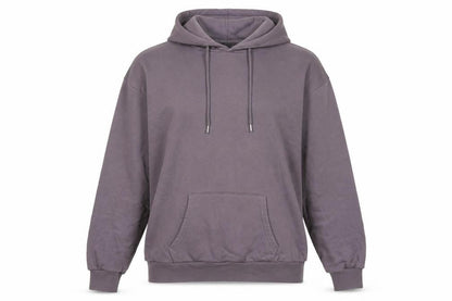 Front view of Jeff & Co women’s multicoloured cotton pullover hoodie, size UK 12, drawstring