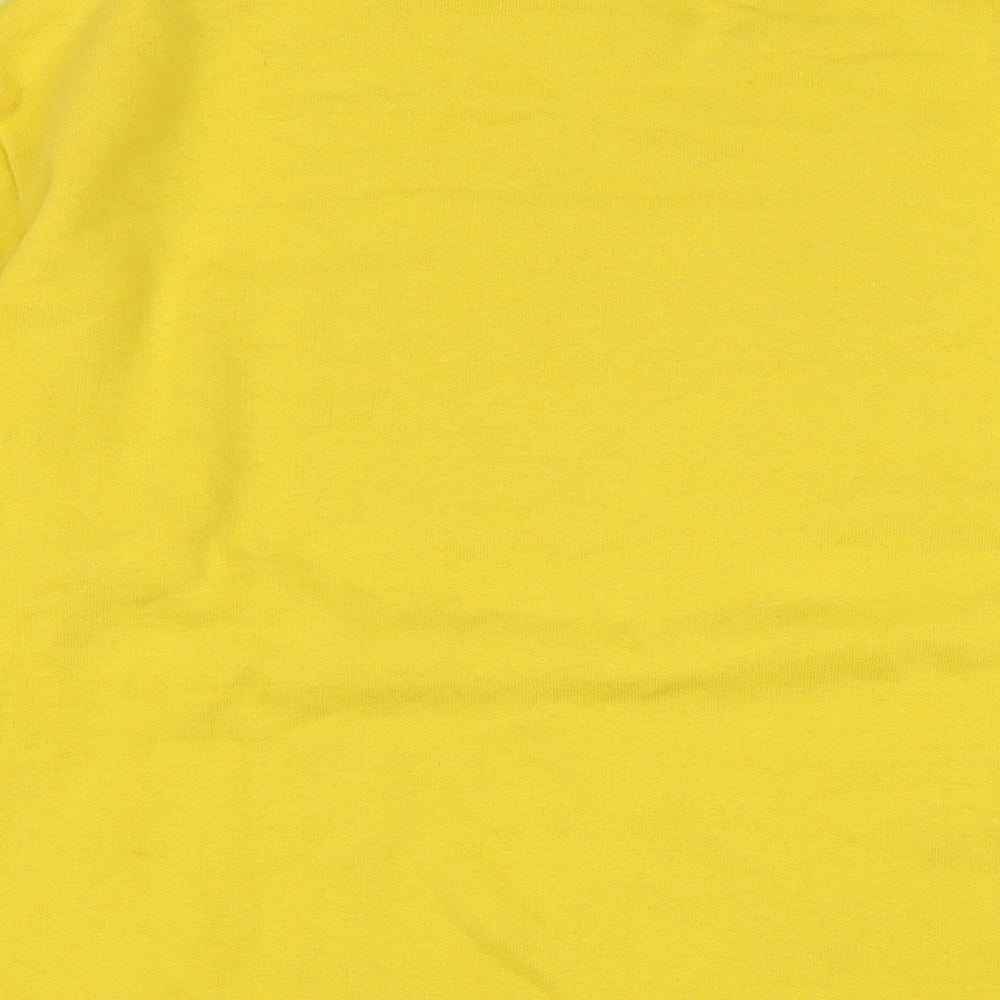 Mens UK Size S H&M Yellow Pullover Sweatshirt