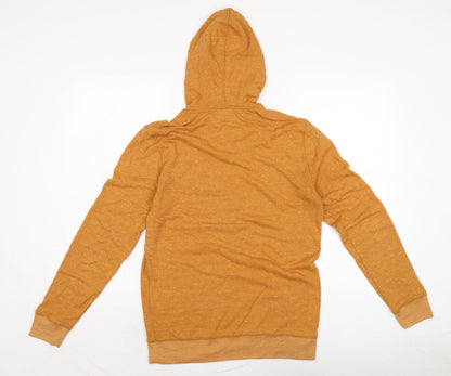 Sonoma Womens Brown Cotton Pullover Hoodie Size S