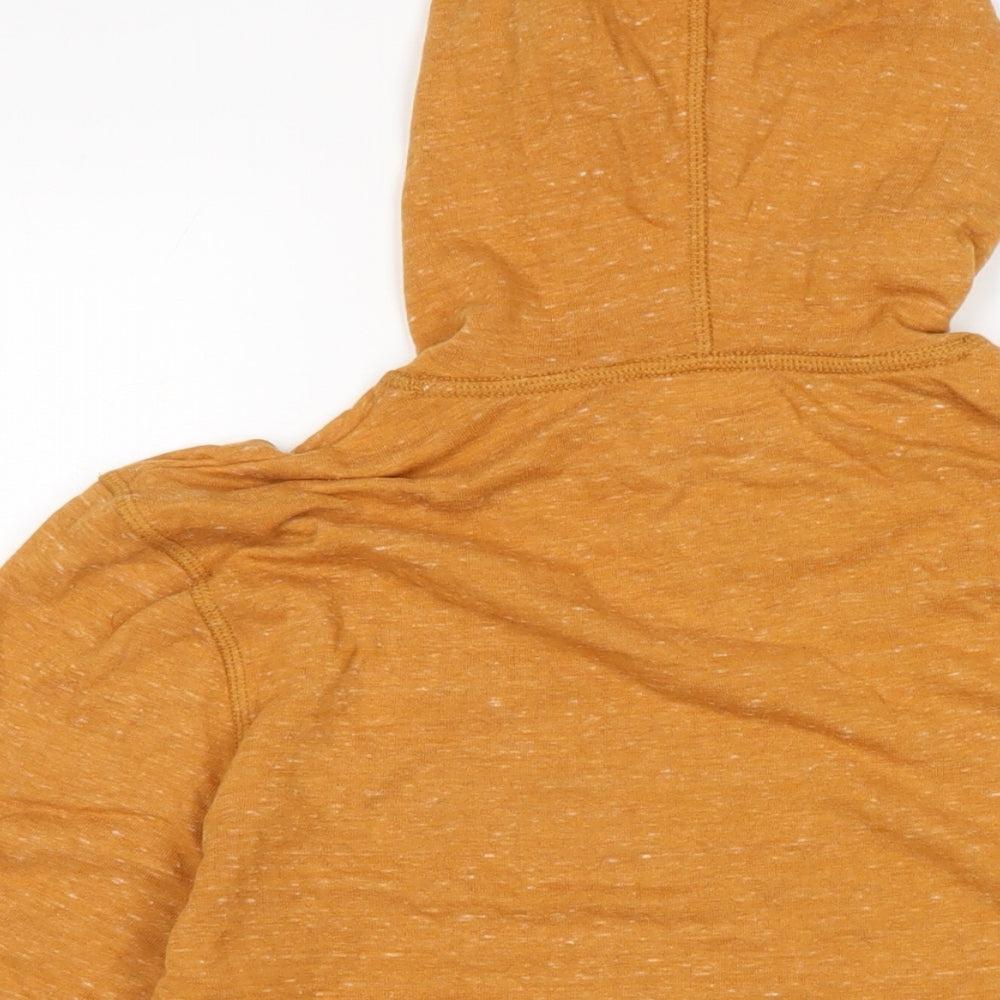 Sonoma Womens Brown Cotton Pullover Hoodie Size S