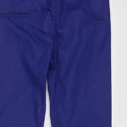 D-XEL Womens Black Cotton Blend Tapered Jeans Size 26 in L30 in Extra-Slim Zip
