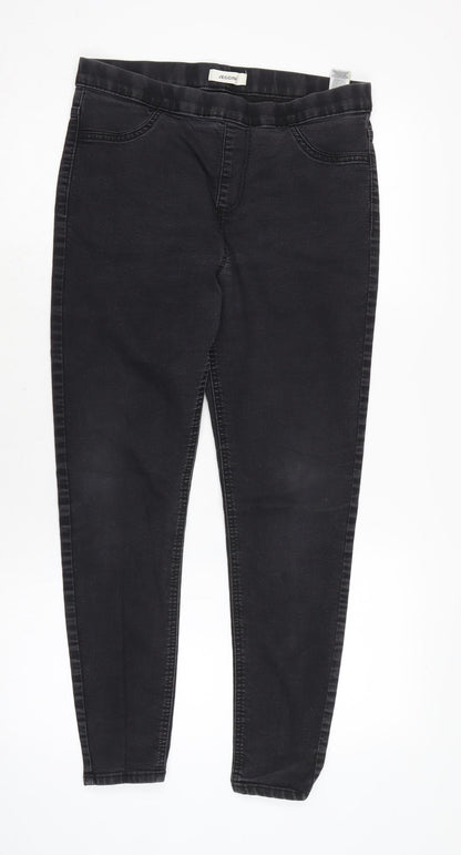 Womens UK Size 14 Marks and Spencer Regular Fit Straight Grey Jeans