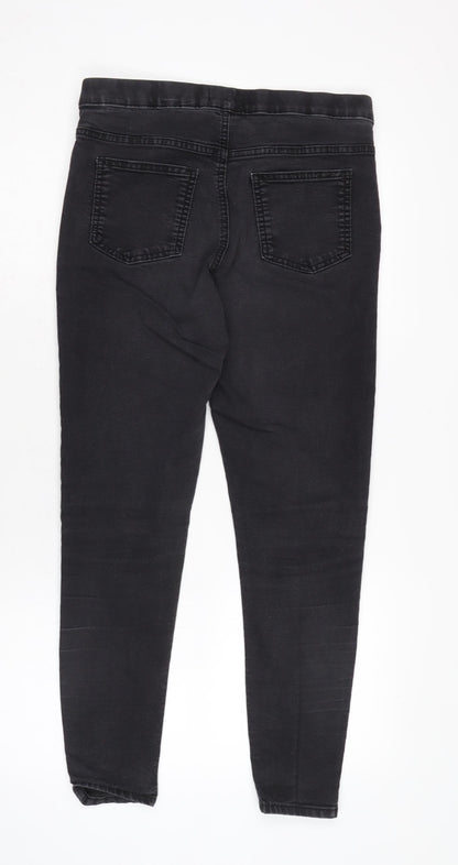 Womens UK Size 14 Marks and Spencer Regular Fit Straight Grey Jeans