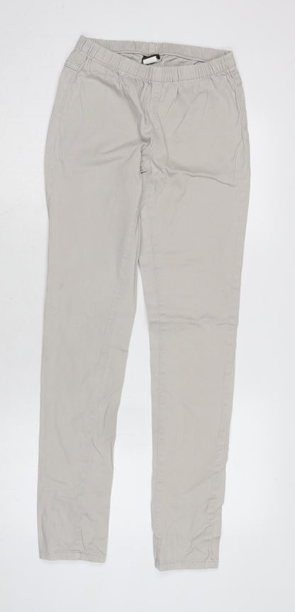 picee Womens Beige Cotton Blend Tapered Jeans Size 14 L31.5 in Regular
