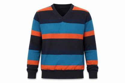 Mens UK Size S French Connection Multicoloured Pullover Jumper