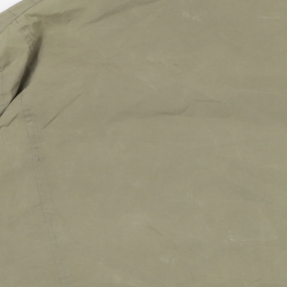 Mens UK Size L MNG Green Biker Coat
