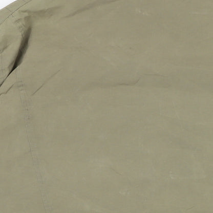 Mens UK Size L MNG Green Biker Coat