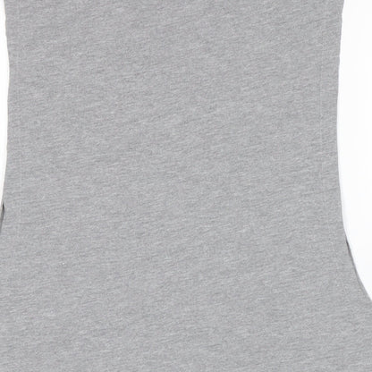 MP Mens Grey Cotton T-Shirt Size S Crew Neck