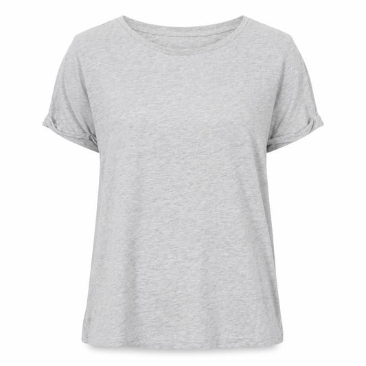 Womens UK Size L Brave Soul Grey Basic Polo