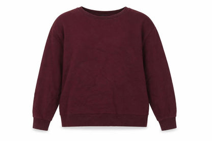 Marks & Spencer Womens Red Cotton Pullover Sweatshirt Size L