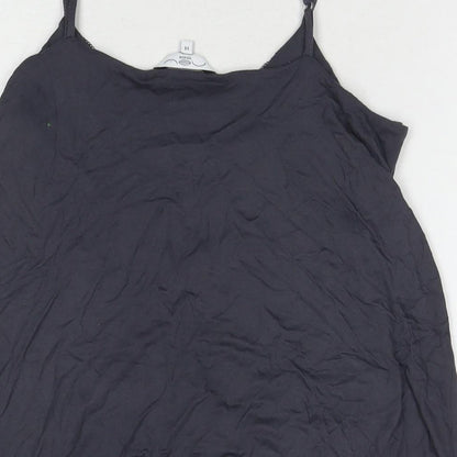 Womens UK Size 14 New Look Grey Basic T-Shirt