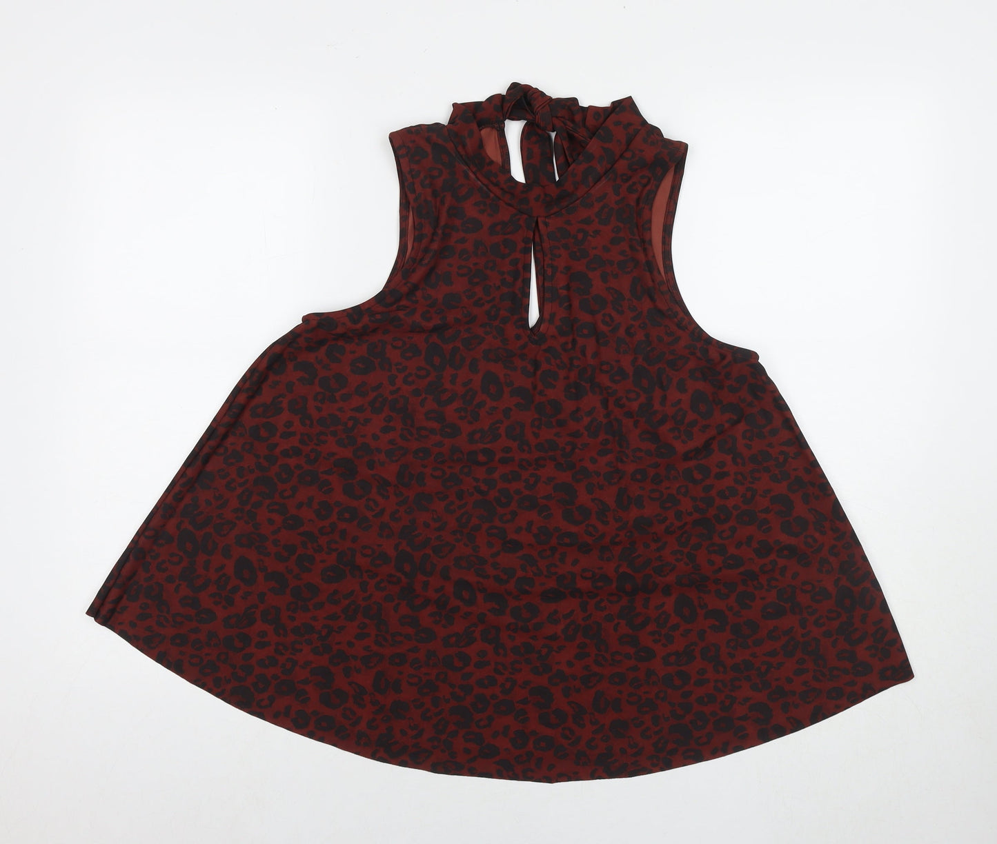 Womens UK Size M NEXT Brown Basic Tank