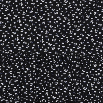 Womens UK Size 14 Pebble Bay Black Basic Blouse