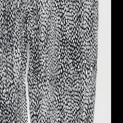 Womens UK Size 10 Marks and Spencer Regular Fit  Black Trousers