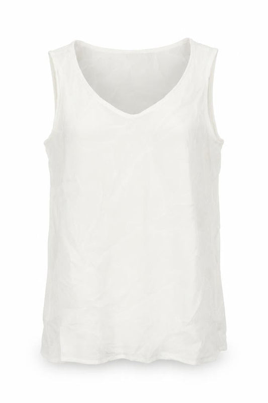 Womens UK Size 10 Marks and Spencer White Basic Blouse