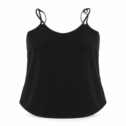 Womens UK Size 6 Dorothy Perkins Black Basic Tank