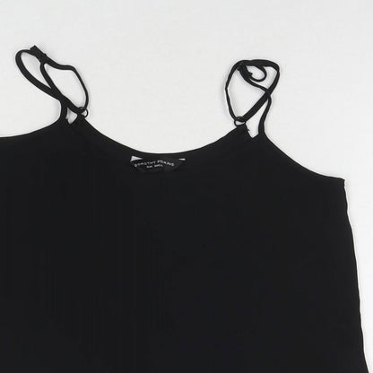 Womens UK Size 6 Dorothy Perkins Black Basic Tank