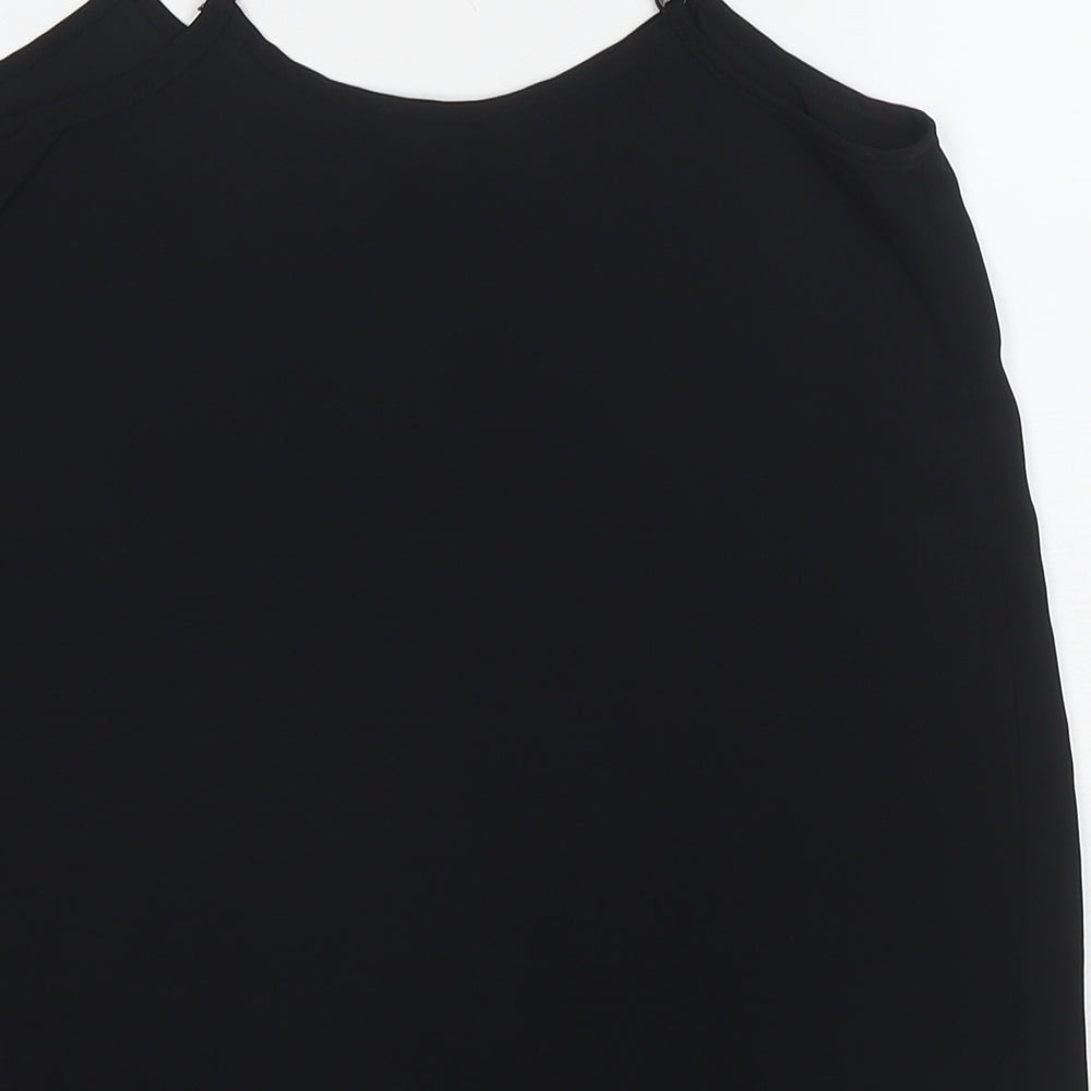 Womens UK Size 6 Dorothy Perkins Black Basic Tank