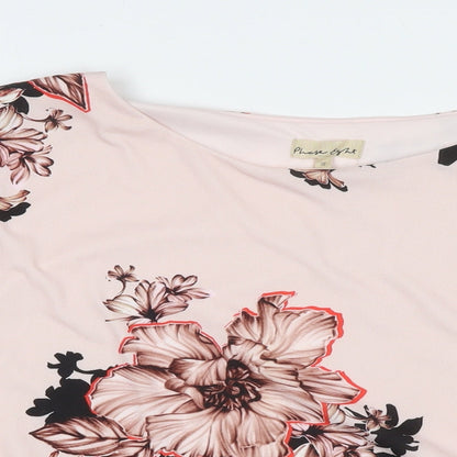 Womens UK Size 18 Phase Eight Pink Basic Blouse