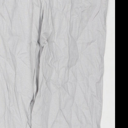 Womens UK Size 10 NEXT Regular Fit  Grey Trousers