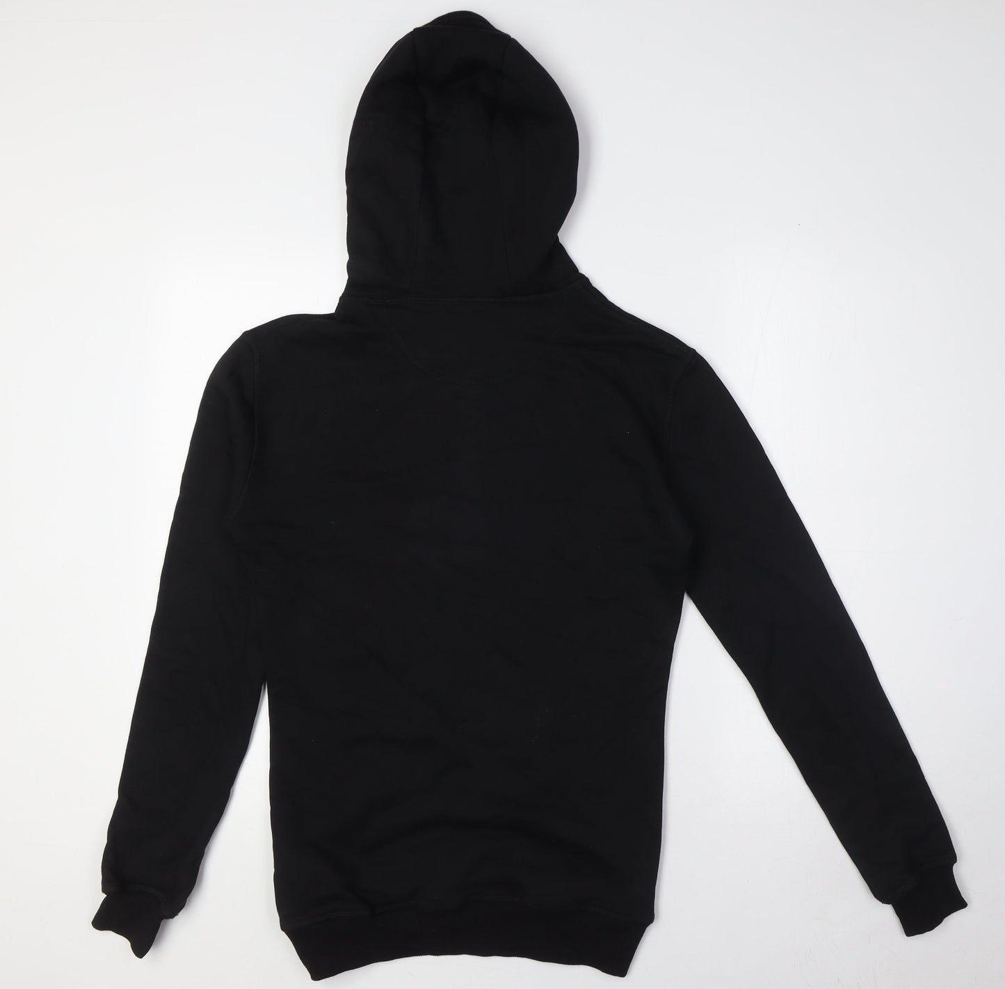 Sculptmode Mens Black Cotton Pullover Hoodie Size XS