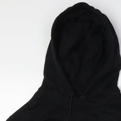 Sculptmode Mens Black Cotton Pullover Hoodie Size XS
