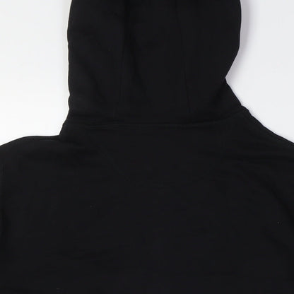 Sculptmode Mens Black Cotton Pullover Hoodie Size XS