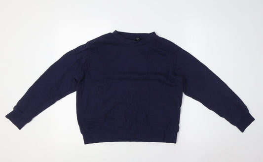 Womens UK Size 8 ASOS Blue Pullover Sweatshirt