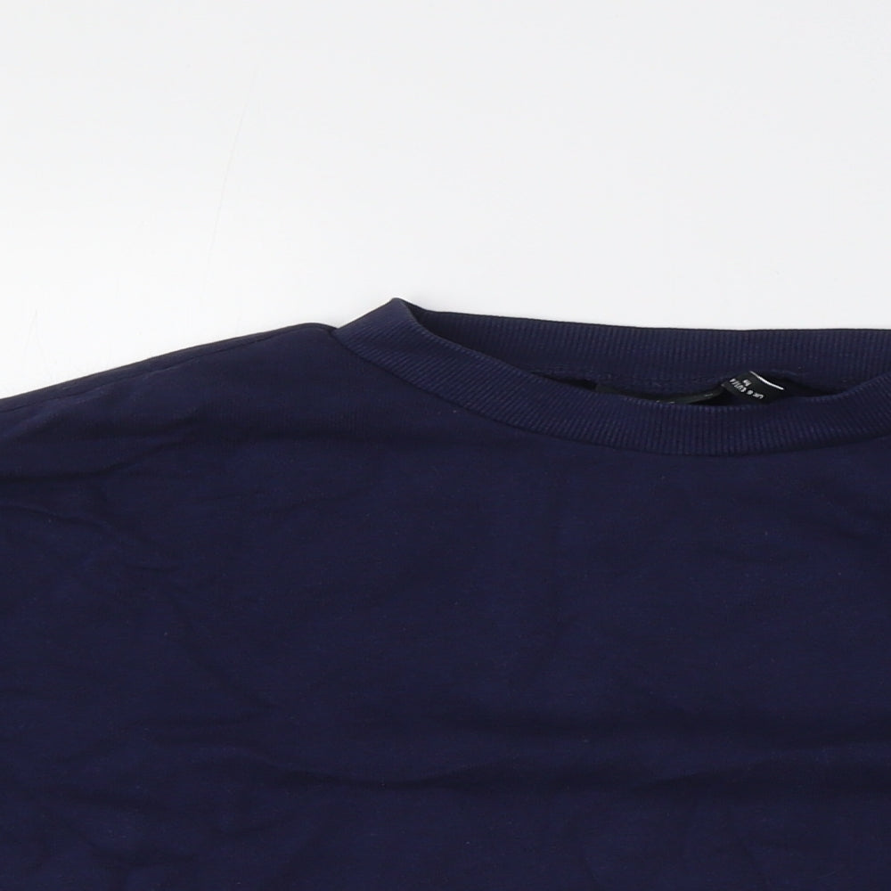 Womens UK Size 8 ASOS Blue Pullover Sweatshirt