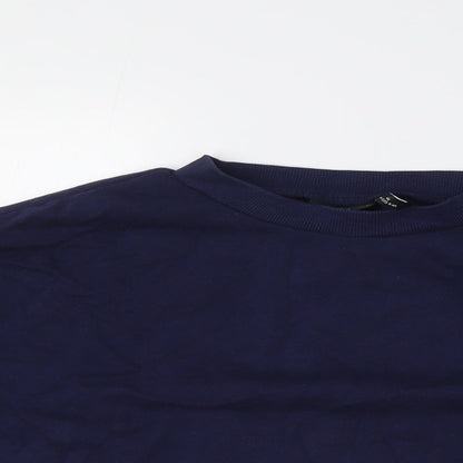 Womens UK Size 8 ASOS Blue Pullover Sweatshirt