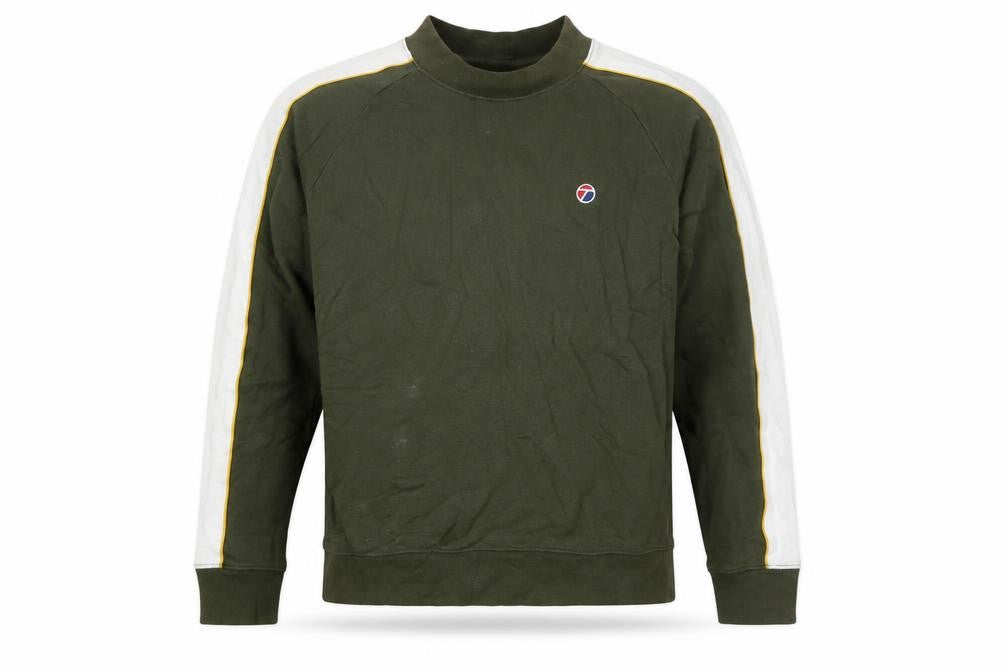 Mens UK Size L Topshop Green Pullover Sweatshirt