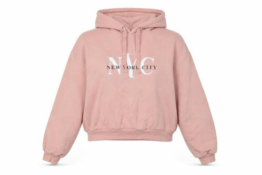 Womens UK Size M Divided Pink Pullover Hoodie