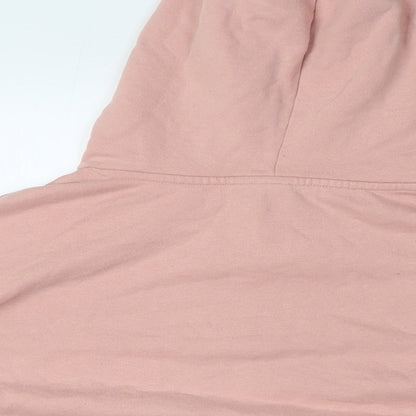Divided Womens Pink Cotton Pullover Hoodie Size M - NYC