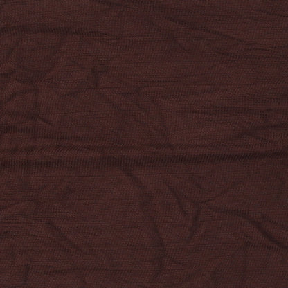 Womens UK Size 20 Marks and Spencer Brown Basic Button-Up