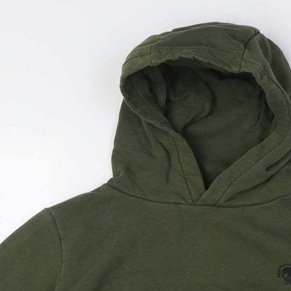 NEXT Boys Green Cotton Henley Hoodie Size 9 Years