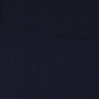 Damart Womens Blue Cotton A-Line Size 22 Crew Neck