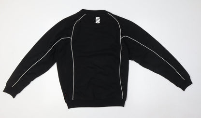 Surridge Mens Black Cotton Pullover Sweatshirt Size S - York City FC